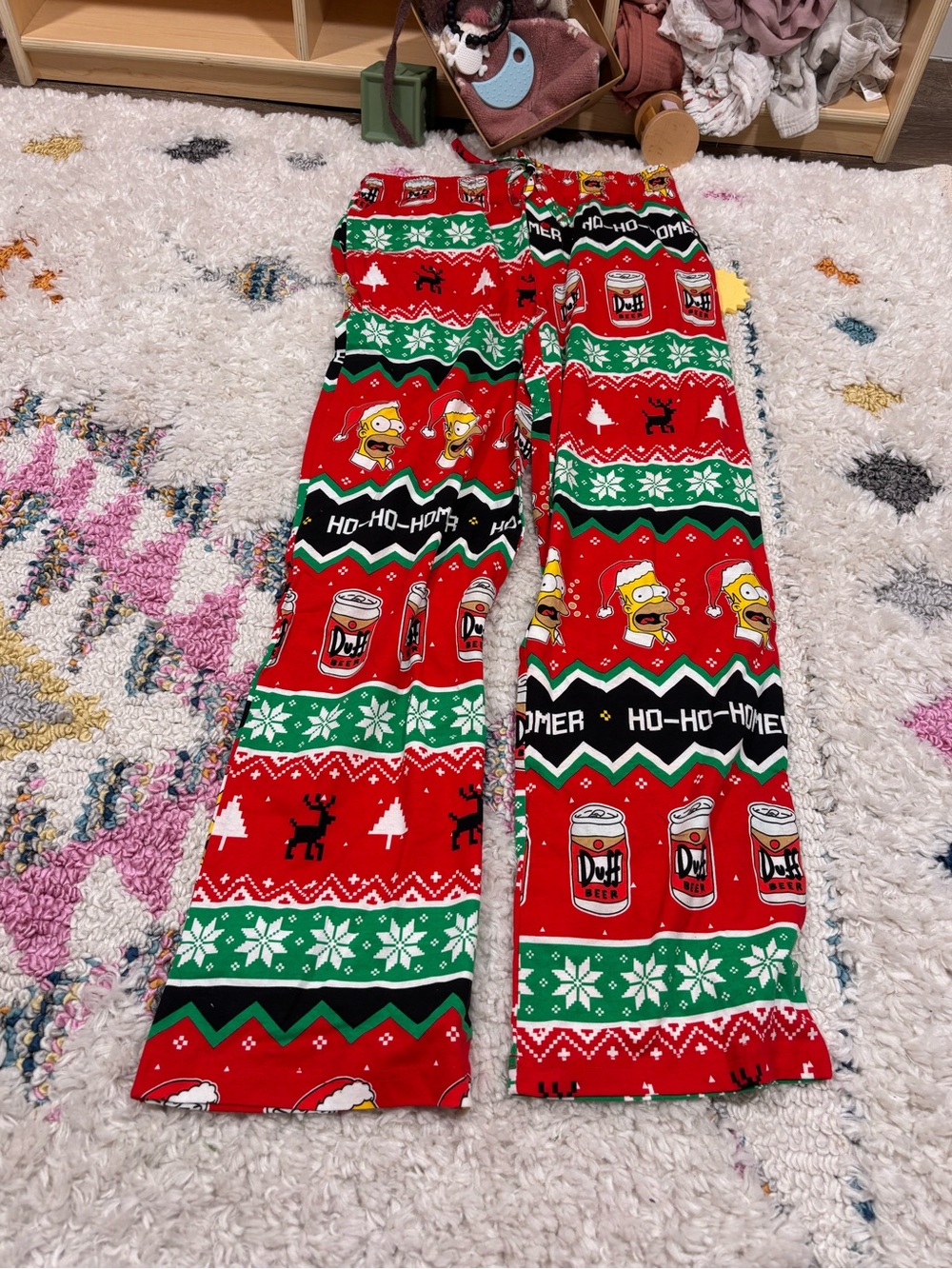 Simpsons Christmas Pajama Pants